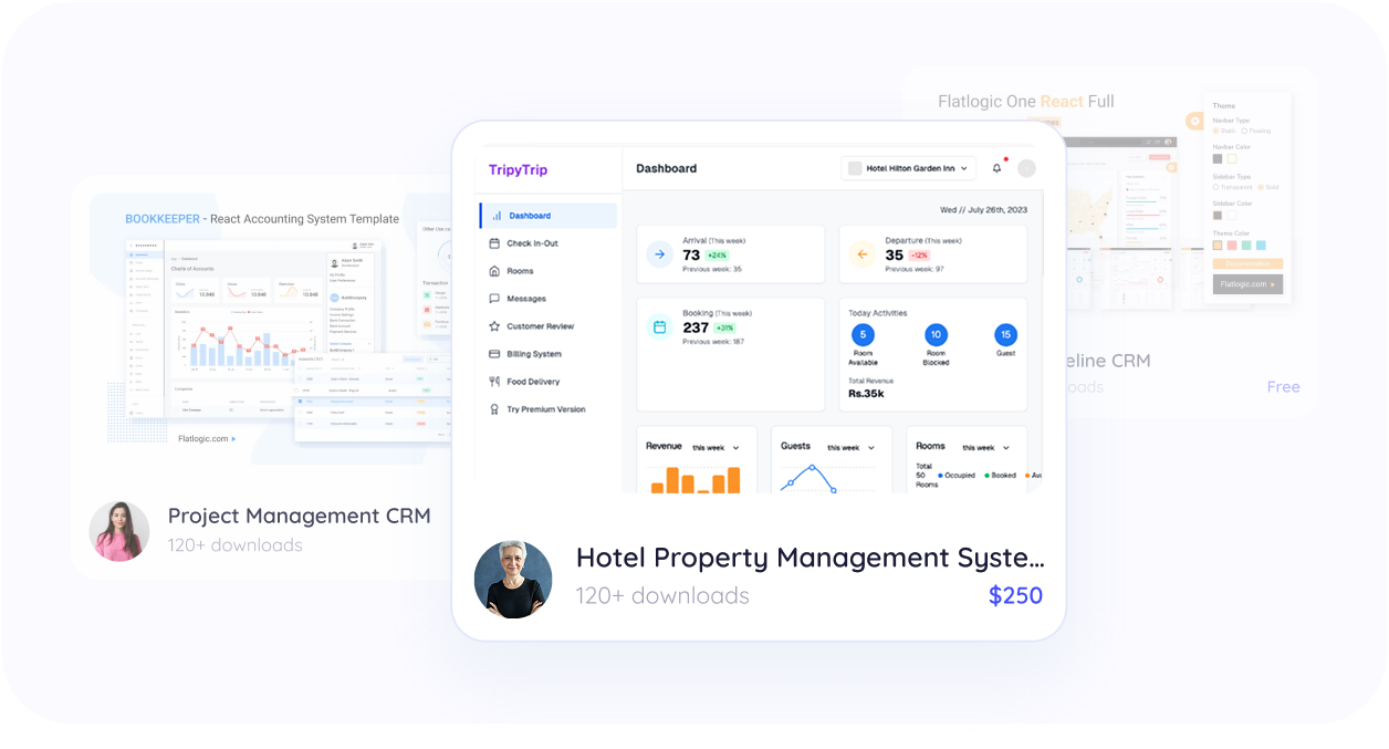 Template selection screen for Step 2